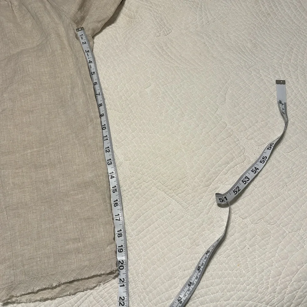 Eileen Fisher 100% Organic Linen Capris PP - Picture 10 of 11